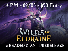 (09/03) Wilds of Eldraine 2HG Prerelease 4PM